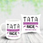 Poduszka i Kubek - Tata ma zawsze rację, nawet kiedy jej nie ma