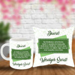 Poduszka i Kubek - Życzenia świąteczne z imieniem