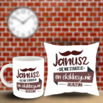 Poduszka i Kubek - (imię) się nie starzeje, on po prostu ekskluzywnie dojrzewa