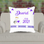 Poduszka z metryczką dla chłopca