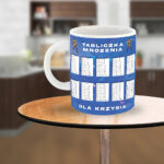 Kubek - Tabliczka mnożenia z imieniem w stylu Fortnite