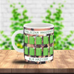 Kubek - Tabliczka mnożenia z imieniem w stylu Minecraft