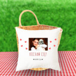 Poduszka - [zdjęcie] Kocham Cię! [imię]