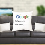 Poduszka - Google - najlepsza mama [imię i nazwisko]