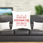 Poduszka - Każdego dnia kocham Cię coraz bardziej