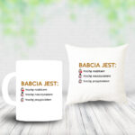 Poduszka i Kubek - Babcia jest rodzicem, nauczycielem, przyjacielem