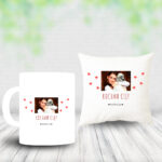 Poduszka i Kubek - [zdjęcie] Kocham Cię [imię]