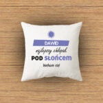 Poduszka - [imię] Najlepszy chłopak pod słońcem