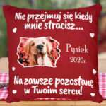 Poduszka - Nie przejmuj się kiedy mnie stracisz, na zawsze pozostanę w Twoim sercu