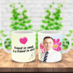 Kubek - Śmieszny Duda friend in need is a friend in dick