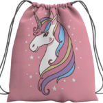 Worek do szkoły na WF, strój do ćwiczeń - Jednorożec/Konie