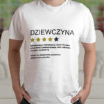 Koszulka dla dziewczyny na prezent z opinią