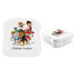 Chlebak, śniadaniówka do szkoły dla dziecka z wzorem Psi Patrol