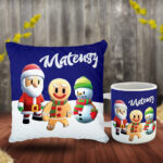 Poduszka i kubek świąteczny prezent dla fana Stumble Guys