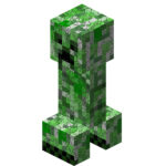Puzzle w kształcie Creeper Minecraft niestandardowe kształty