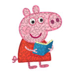 Puzzle w kształcie świnki Peppy niestandardowe kształty