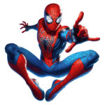 Puzzle w kształcie SpiderMana niestandardowe kształty