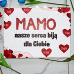 Obraz na płótnie z personalizowanym nadrukiem prezent na Dzień Mamy