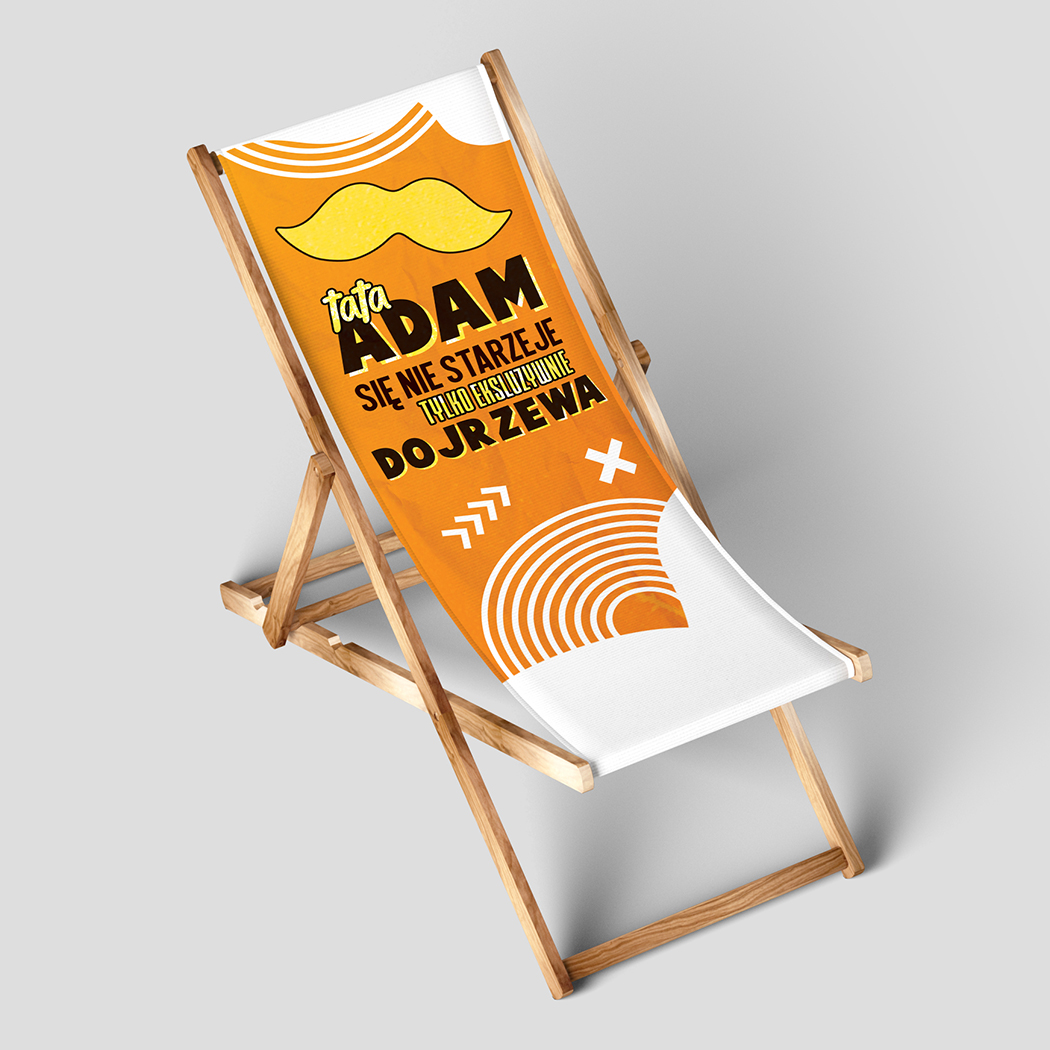 lezak-na-dzien-ojca-2 Drewniany leżak z nadrukiem prezent na Dzień Ojca - obrazek 1