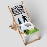 Drewniany leżak z nadrukiem prezent na Dzień Ojca