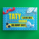 Obraz na płótnie z nadrukiem prezent na Dzień Ojca