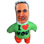 Poduszko-maskotka z twarzą chłopaka - obrazek 2