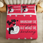 Pościel na Walentynki z nadrukiem – romantyczna pościel dla par