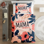 Pościel na Dzień Kobiet z nadrukiem dla Mamy – najlepsza mama na świecie