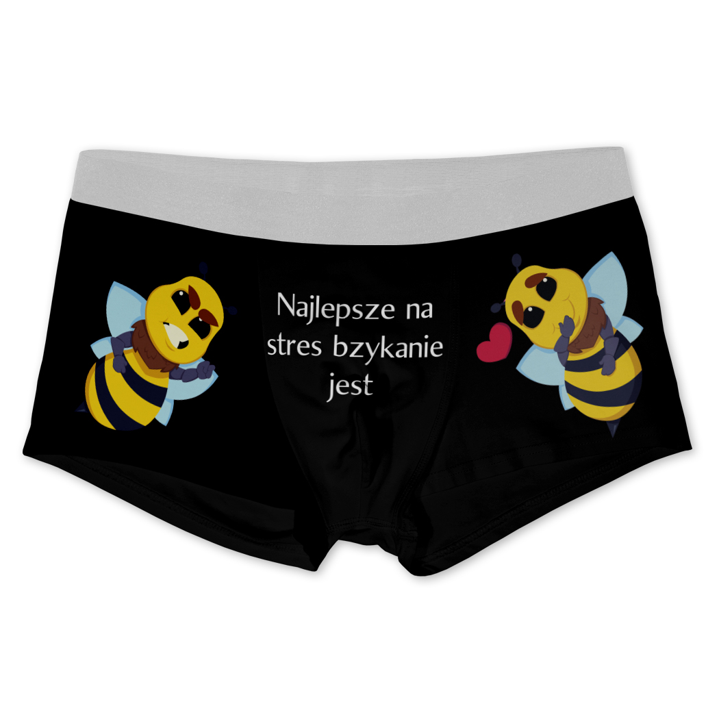 bokserki-bzykanie Bokserki z śmiesznym napisem na Walentynki - obrazek 1